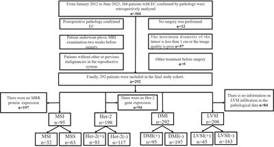 Multi-parametric MRI-based radiomics for preoperative prediction of multiple biological characteristics in endometrial cancer